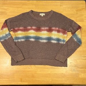 Loose knit sweater